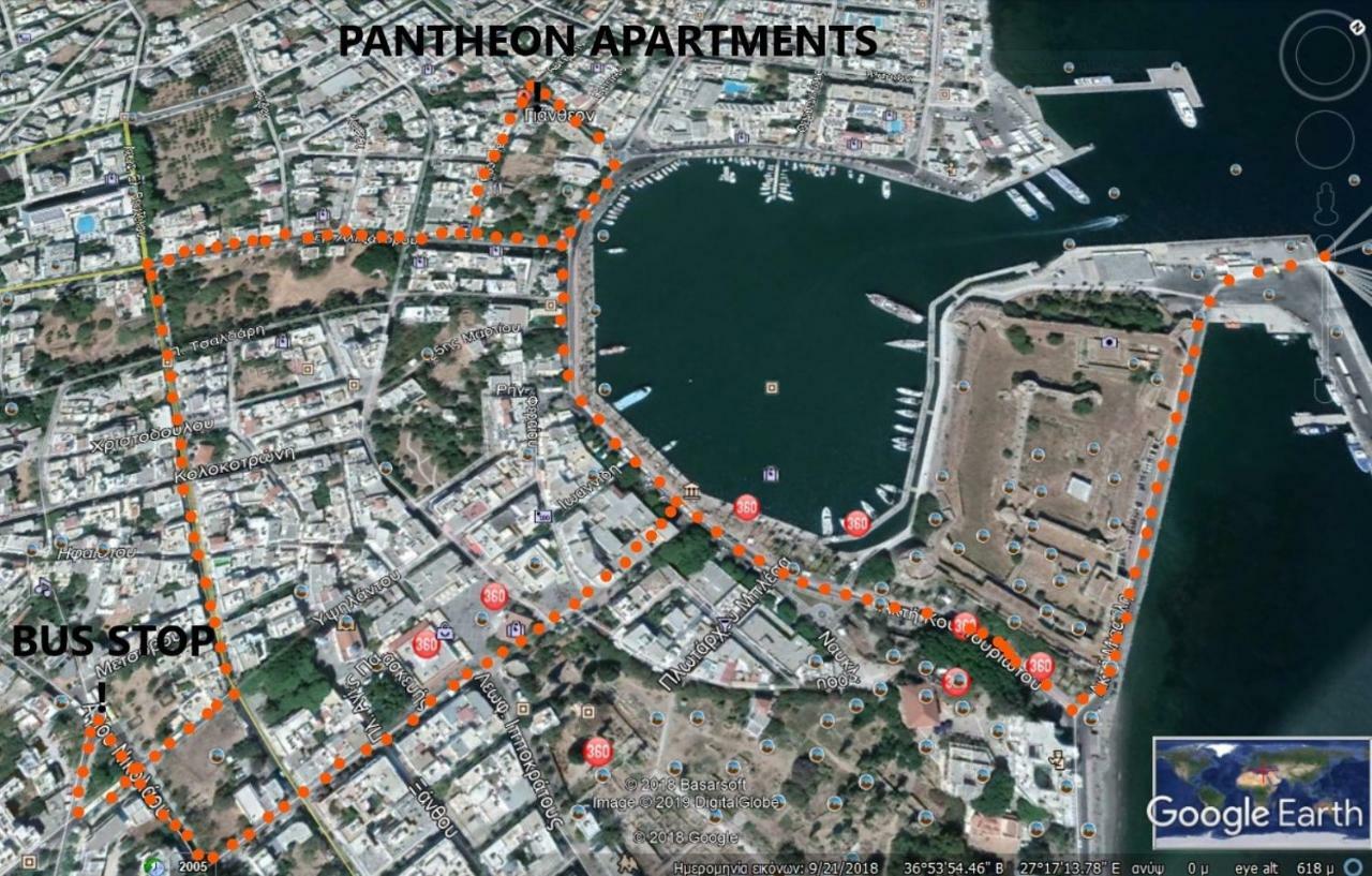 Pantheon Apartments コス・タウン エクステリア 写真